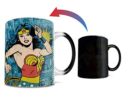 Morphing Mugs DC Comics Wonder Woman Taza Cerámica 11 oz miniatura 1