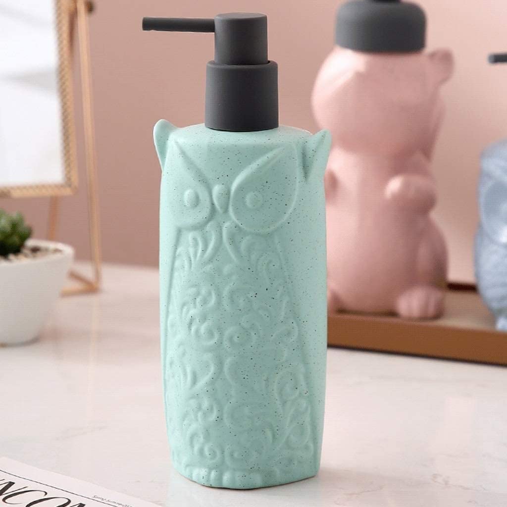 Z matową ceramiką Urocza sowa 840 ml / 28,4 uncji Prysznic o dużej pojemności do kuchni Premium(E)