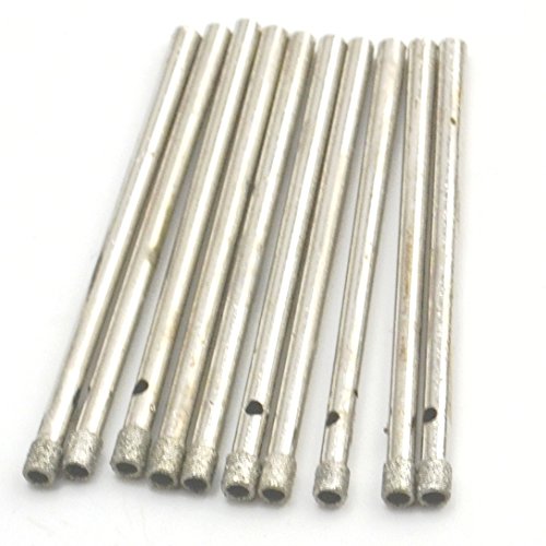 Broca de diamante 3.5 mm para joyería pack 10 piezas miniatura 5