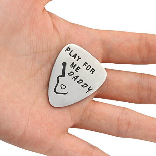 Médiator de guitare pour papa avec pendentifs pour fête des pères ’’Play for me Daddy’’ (Joues pour moi papa) - Les Beatles, Paul McCartney, John Lennon, RIngo Starr, George Harrison Médiator de guitare pour papa avec pendentifs pour fête des pères ’’Play for me Daddy’’ (Joues pour moi papa) – Image 6