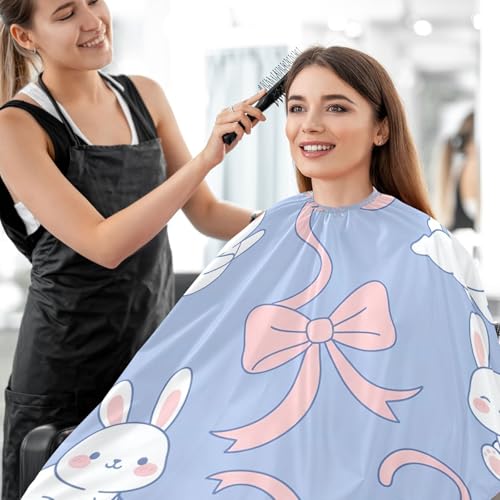 Capa para Corte de Cabello Impermeable Profesional con Broche Ajustable miniatura 7