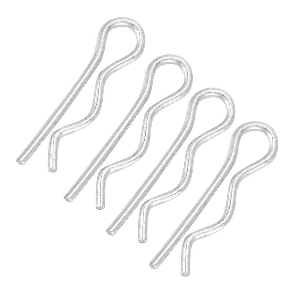 10 R Clip Zincate - 4x75mm, Per Fissaggio Industriale O Come Forcine Capelli - Foto 9