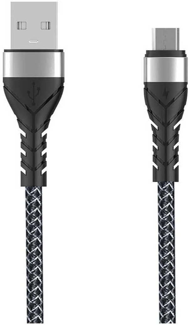 PSR aksesuar Siyah Siyah Bax Micro Usb Kablo 1M- ile uyumlu