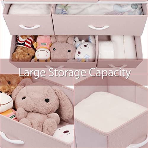 LLappuil 8 Drawer Dresser, Kids Dresser for Bedroom, Nursery, Closet, Hallway, Living Room,Fabric Storage Furniture - Image 5