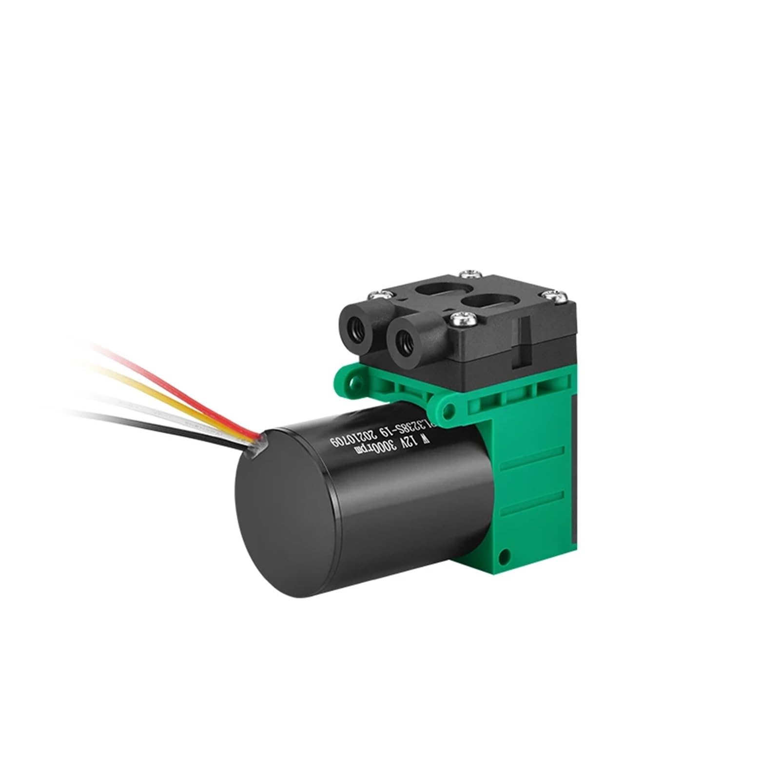 Bomba de Diafragma, Bomba de vacío sin escobillas 2, LPM CC -75 KPa, bomba resistencia a la corrosión VOC 12 V/24 V(24V G3BL1275S M5)