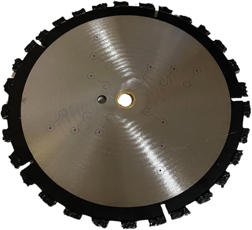 Hoja de sierra de rescate de incendios de carburo de demolición de grado premium para sierras de corte de gas de mano, disponible en 14" o 12" de