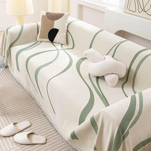 ؂ȃVFj[D̃\t@XbvJo[ 3 NbV\t@pAɏ_炩nA@Ő􂦂܂ɗDJo[veN^[AgݗĎANCjO`FAp green 180*420cm/70.9*165.4in