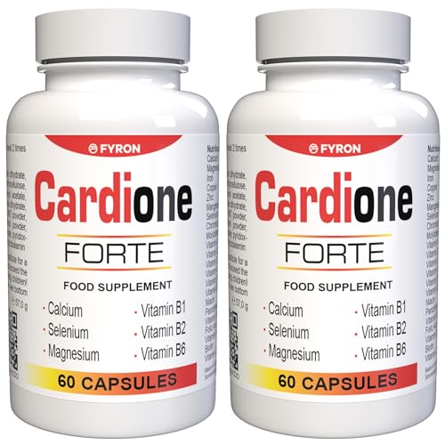 Cardione Forte - 120 cápsulas (2 x 60 cápsulas), 2 unidades