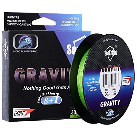 Seaknight GRAVITY G9 9 Strands Braided Fishing Line Fast Sinking 150M/300M Multifilament PE Lines 8+1 Cored Wire Smooth Saltwater Long Casting Sea Fishing Carp Fishing 15-100LB Cover