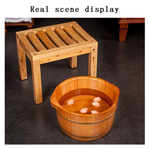 Bañera de Madera para Pies Grande para Pedicura miniatura 4