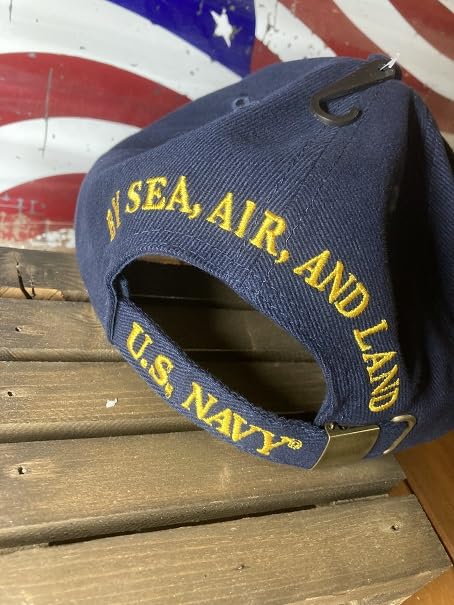 Gorra EE United States Navy Ship Fleet negra talla única miniatura 3