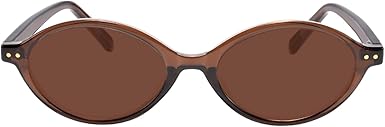 TIJN Olisa Retro Oval Sunglasses for Women Men,Polarized UV Protection Shades,Stylish Frame Sun Glasses,2025 Trendy Sunnies