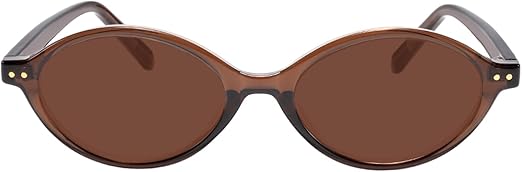 TIJN Olisa Retro Oval Sunglasses for Women Men,Polarized UV Protection Shades,Stylish Frame Sun Glasses,2025 Trendy Sunnies