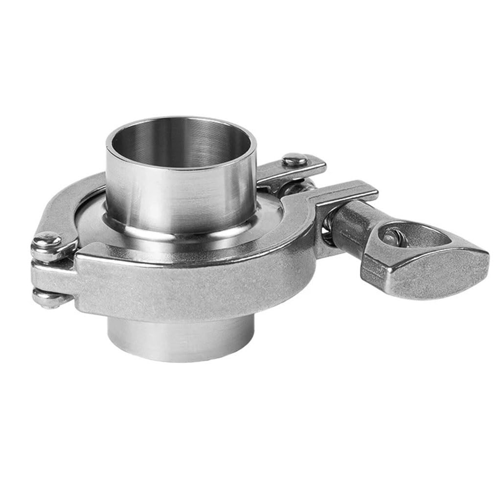 1pc 304ss Sanitary Quick Fitting Connector Set - DN8-DN500 Clamp for Beer, Dairy, and Pharmaceutical Industries(28-50.5)