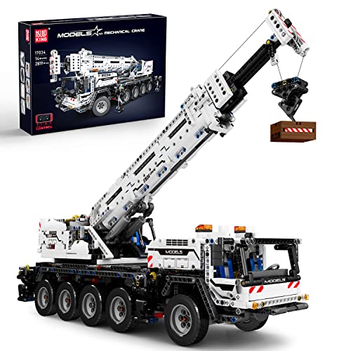 Mould King Technik, ferngesteuert mechanischer Schwerlastkran