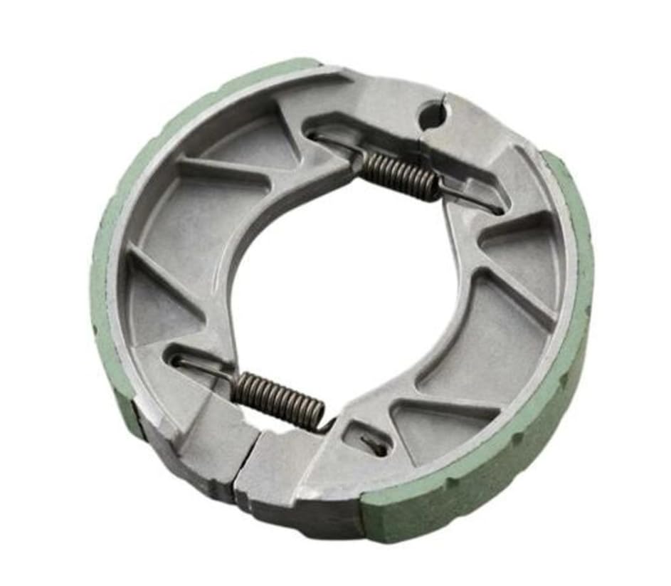 MPD-Brake Shoe Usable Compatible for Aerox 155 | Premium Rear Drum Brake Shoe Set | High Friction Lining | Direct Fit Replacement. Moto Planet-image-8