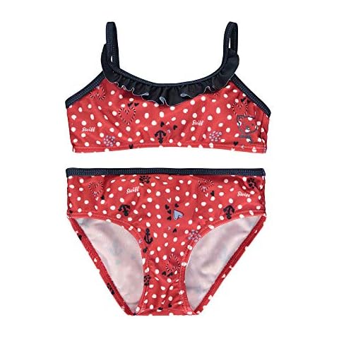 Steiff Mädchen Bikini Badebekleidungsset, Rot (Tango Red 4008), 92 (Herstellergröße: 092) Cover