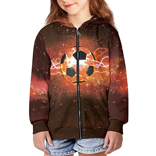 Mumeson Girls Fashion Hoodies Long Sleeve Full Zip Up Casual Hooded Sweatshirts with Pockets Activewear Sports Coat3