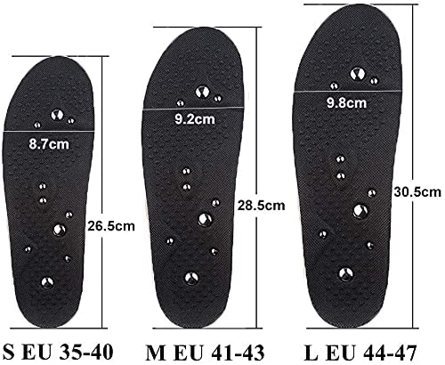 Semelles magnétiques avec acupression réflexologie points de pression massage - 3