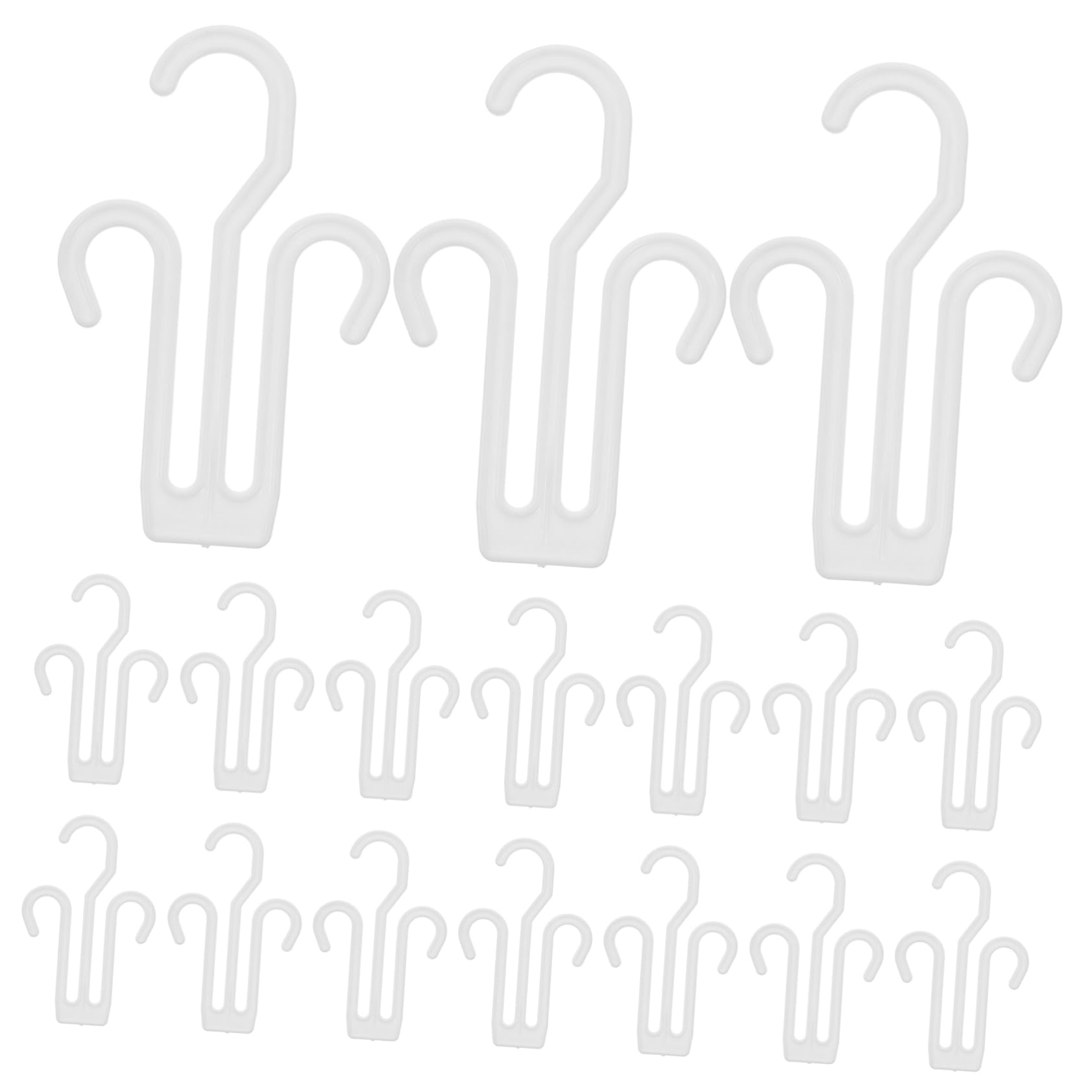 DECHOUS 20Pcs Wall Slippers Hanger Drying Rack Shoe Drying Hooks for Organized Footwear Display Space Saving Slipper Storage Elegant Design for Home Use