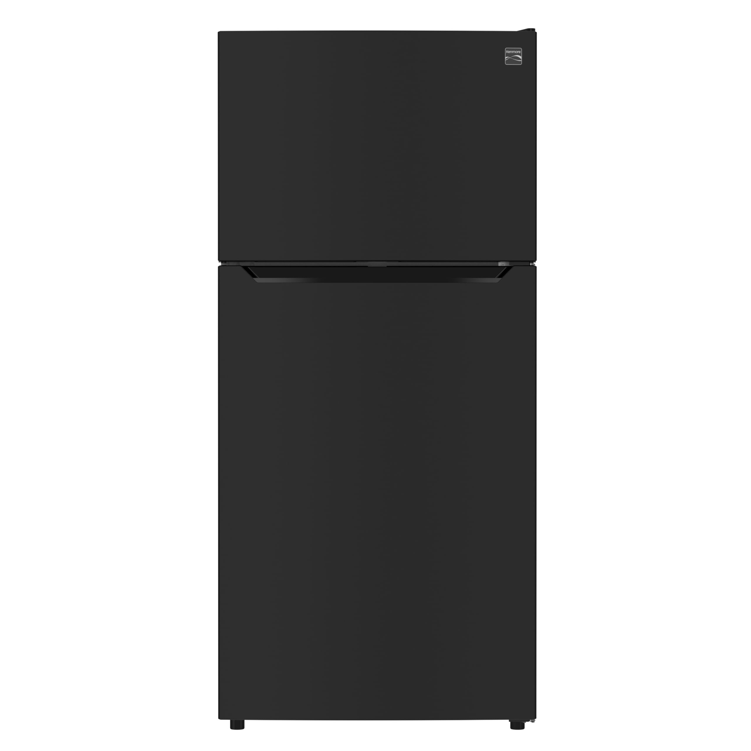 Kenmore 30" Top Mount Refrigerator with Freezer - Adjustable Shelving, Humidity-Controlled Crispers, LED Lighting, ENERGY STAR Certified, Garage Ready, 20.2 cu. ft. Capacity - Black on Fridge.com