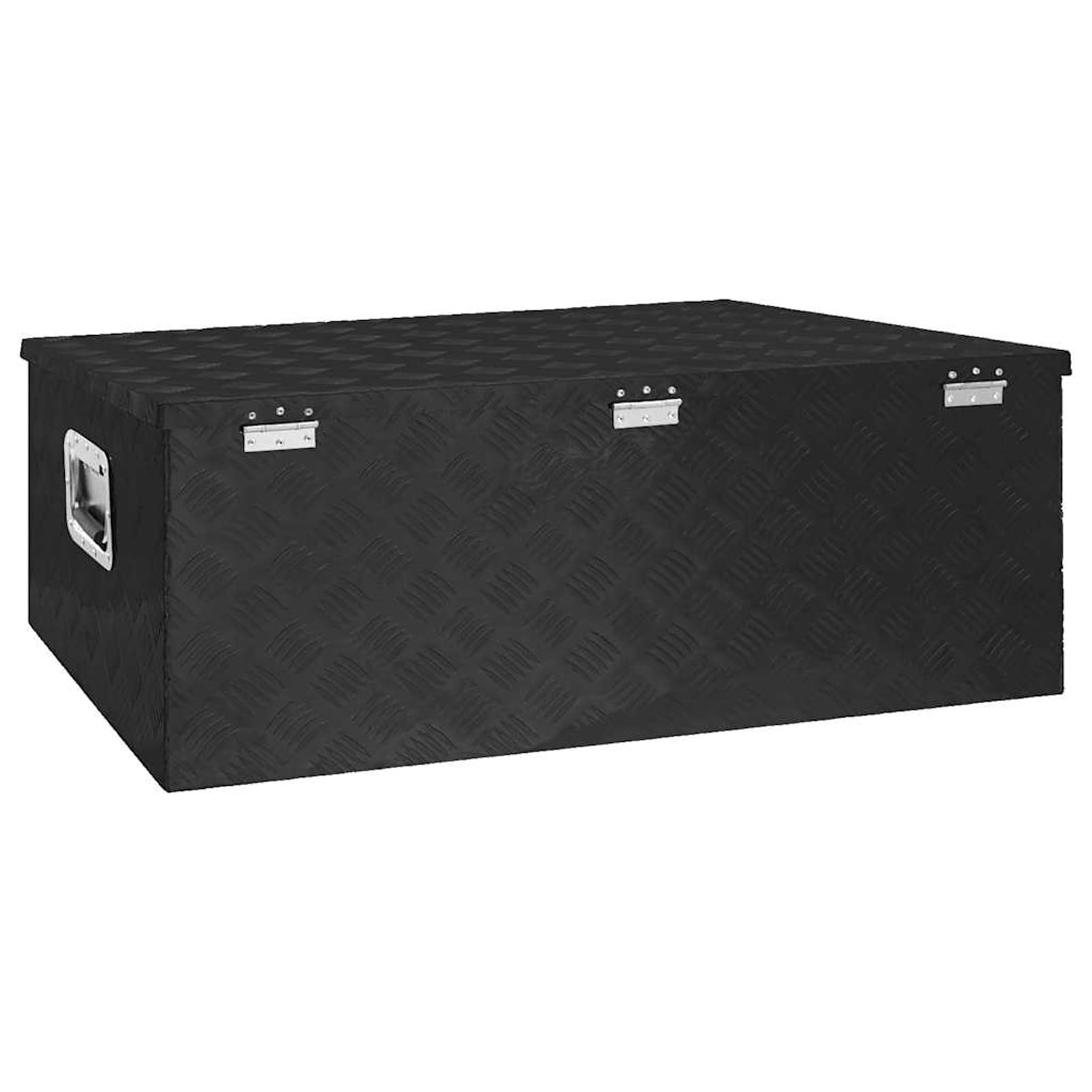 Gecheer Caja de Almacenaje de Aluminio para Herramientas - Resistente al Óxido, Seguridad con Cerradura, Diseño Compacto y Ligero - 100 x 55 x 37 cm Modelo LYKLRZJ-152257ES