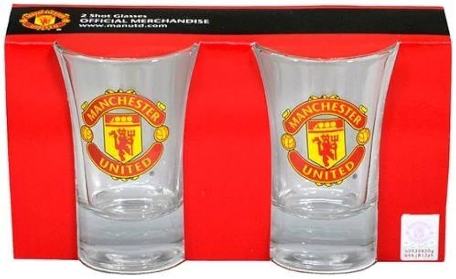 Buy Manchester United F.C. 2pk Shot Glass Set Online at Low Prices in India - Amazon.in