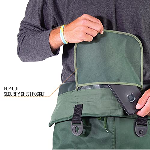 FROGG TOGGS Cascades 2-ply Poly/Rubber Waterproof Fishing Bootfoot Chest Wader for Fishing3