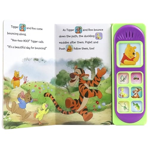 Disney Winnie the Pooh - Hello, Spring! 7-Button Sound Book - PI Kids - Image 4