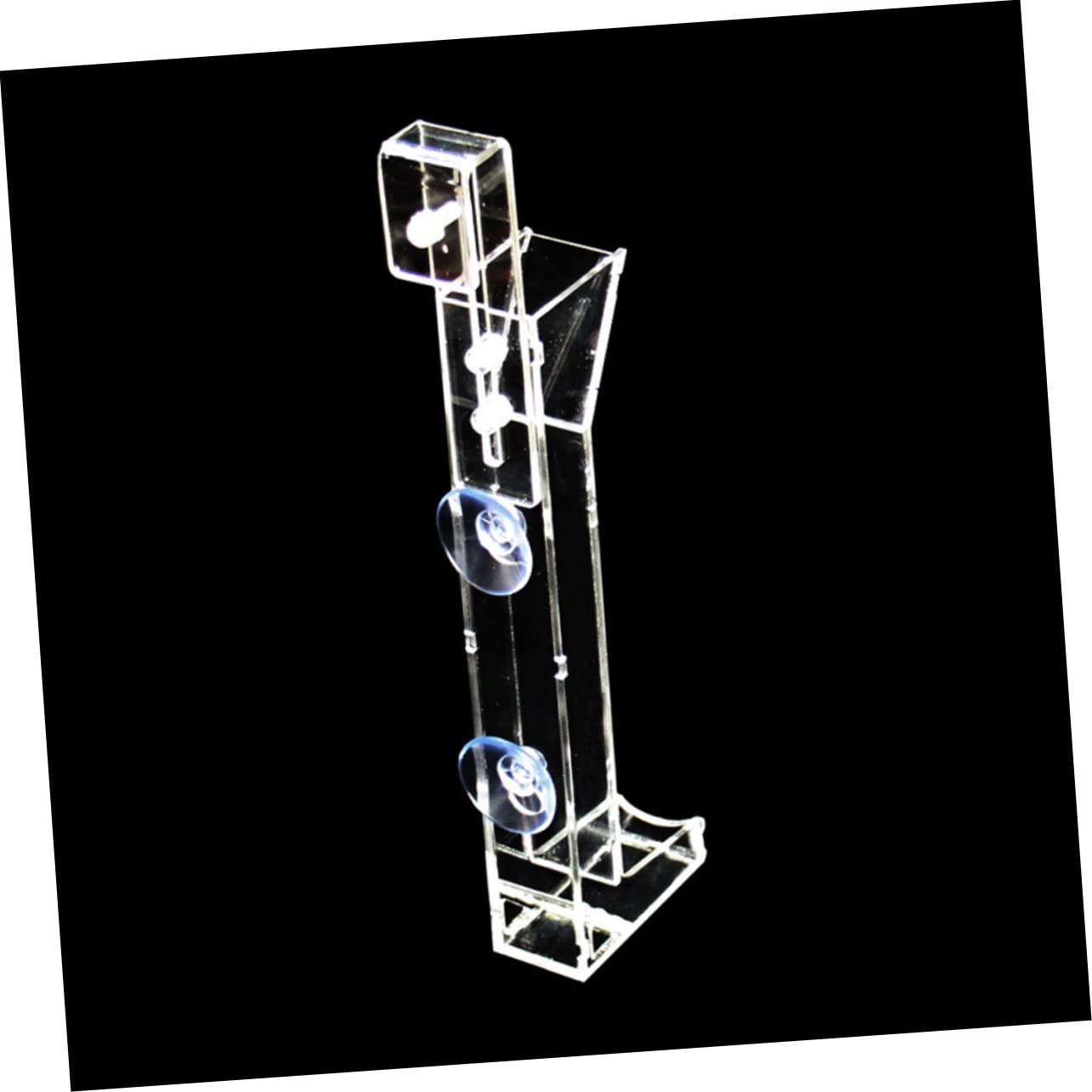 DOITOOL 3pièces Tube Alimentation Acrylique pour Crevettes Distributeur Pratique pour Aquarium pour Crevettes Cerises Et Crystal Facile à Nettoyer Ajuster