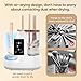 Electric Makeup Brush Cleaner 3-in-1, Automatic Brush Washing & Air-Drying Machine, Dual-Direction Deep Cleaning, Adjustable 2H/5H Drying, Fits Most Brush Sizes, Plug-in Design (2026 Upgrade)