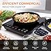 Nuwave Portable Induction Cooktop, NSF-Certified Single Electric Burner, 94 Precise Temp Range, Large 8” Heating Coil, Perfect for Professional & Commercial Settings, Shatter-Proof Glass Surface