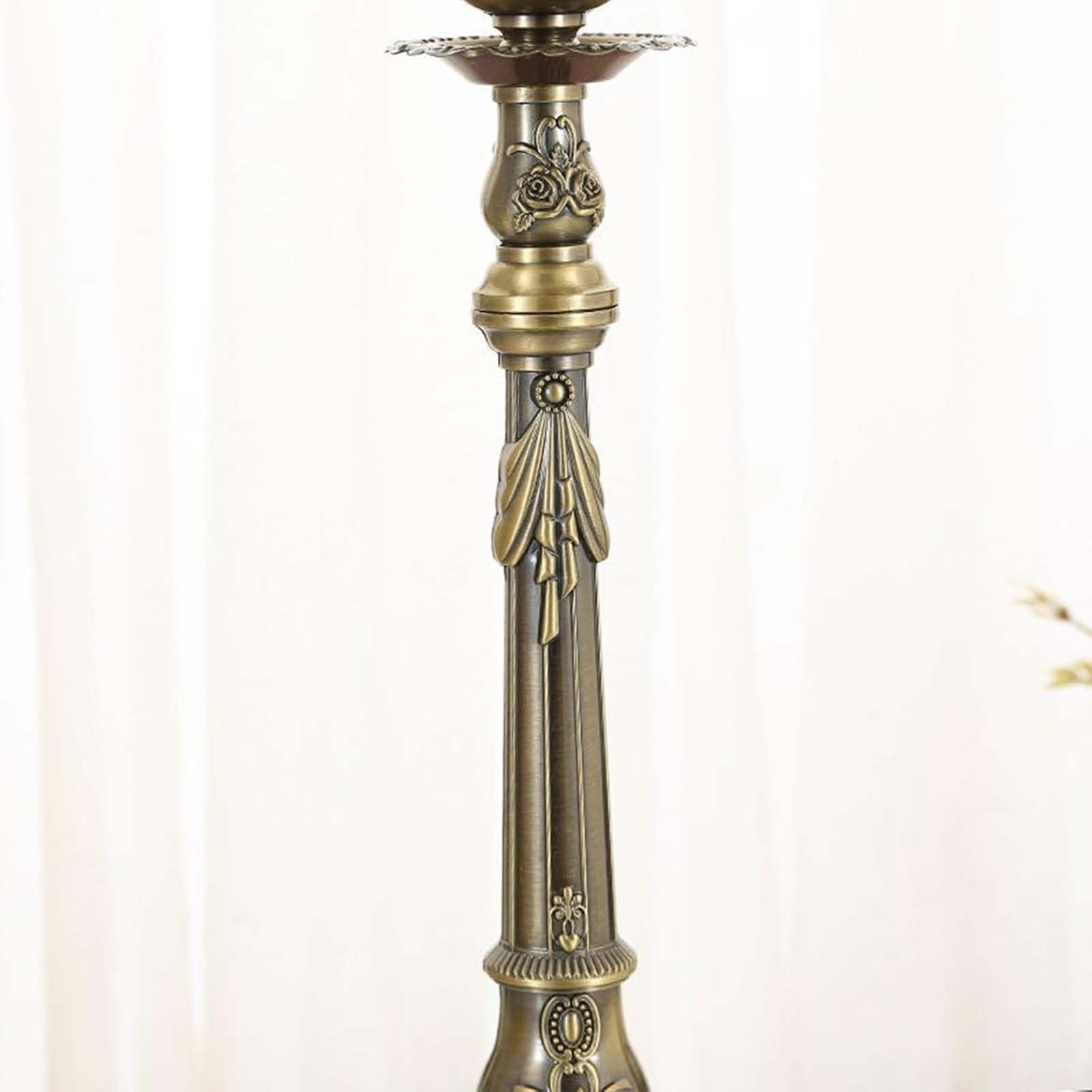 Portacandele Per Candele Affusolate, Portacandele A 3/5 Bracci, Centrotavola Decorativo Per La Casa, Ideale Per Feste E Occasioni Speciali(3 arm)