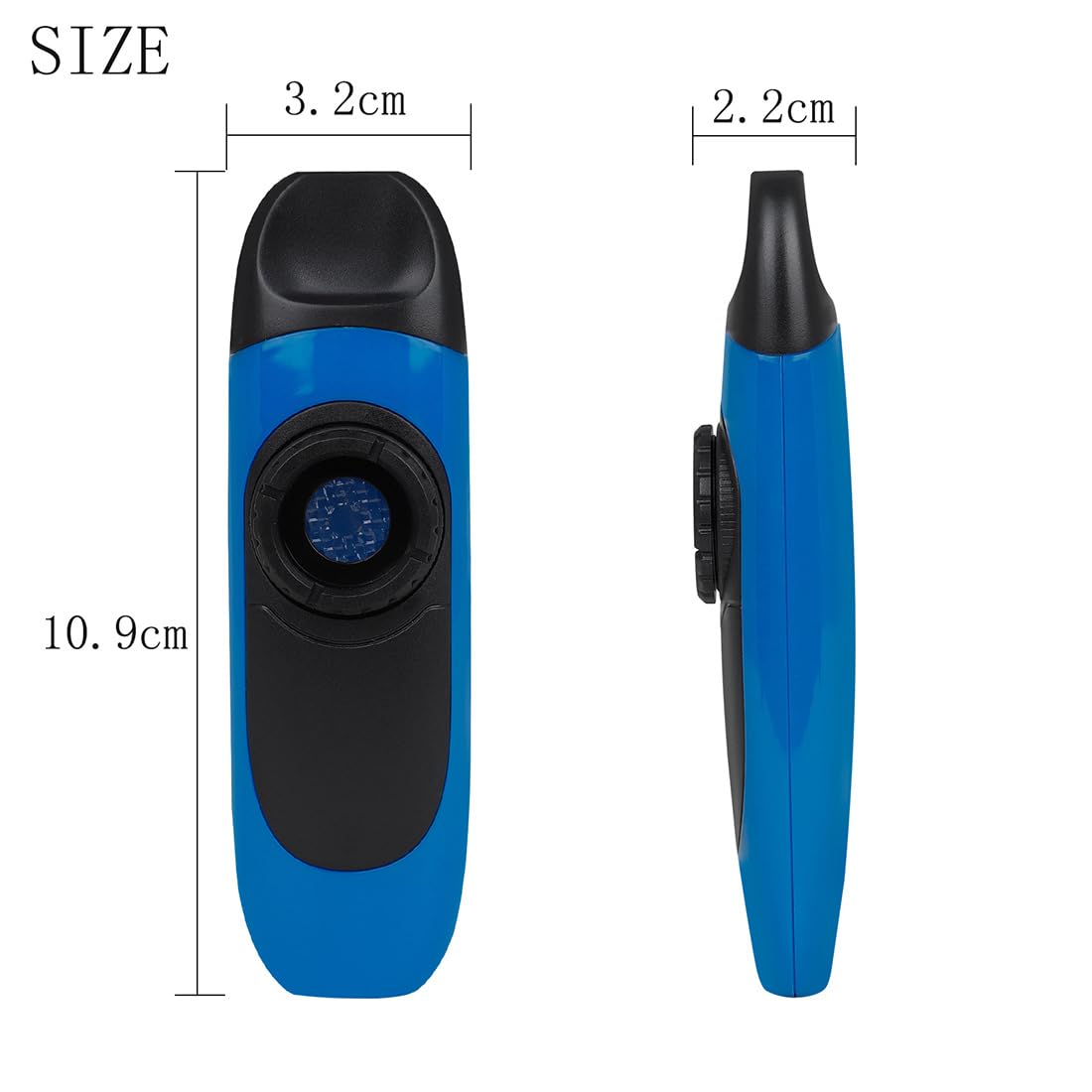 KAZOO Performance Type elektroniczny zestaw kart dźwiękowych flet instrument fletowy jest prosty i łatwy do nauczenia Zoka flet niebieski