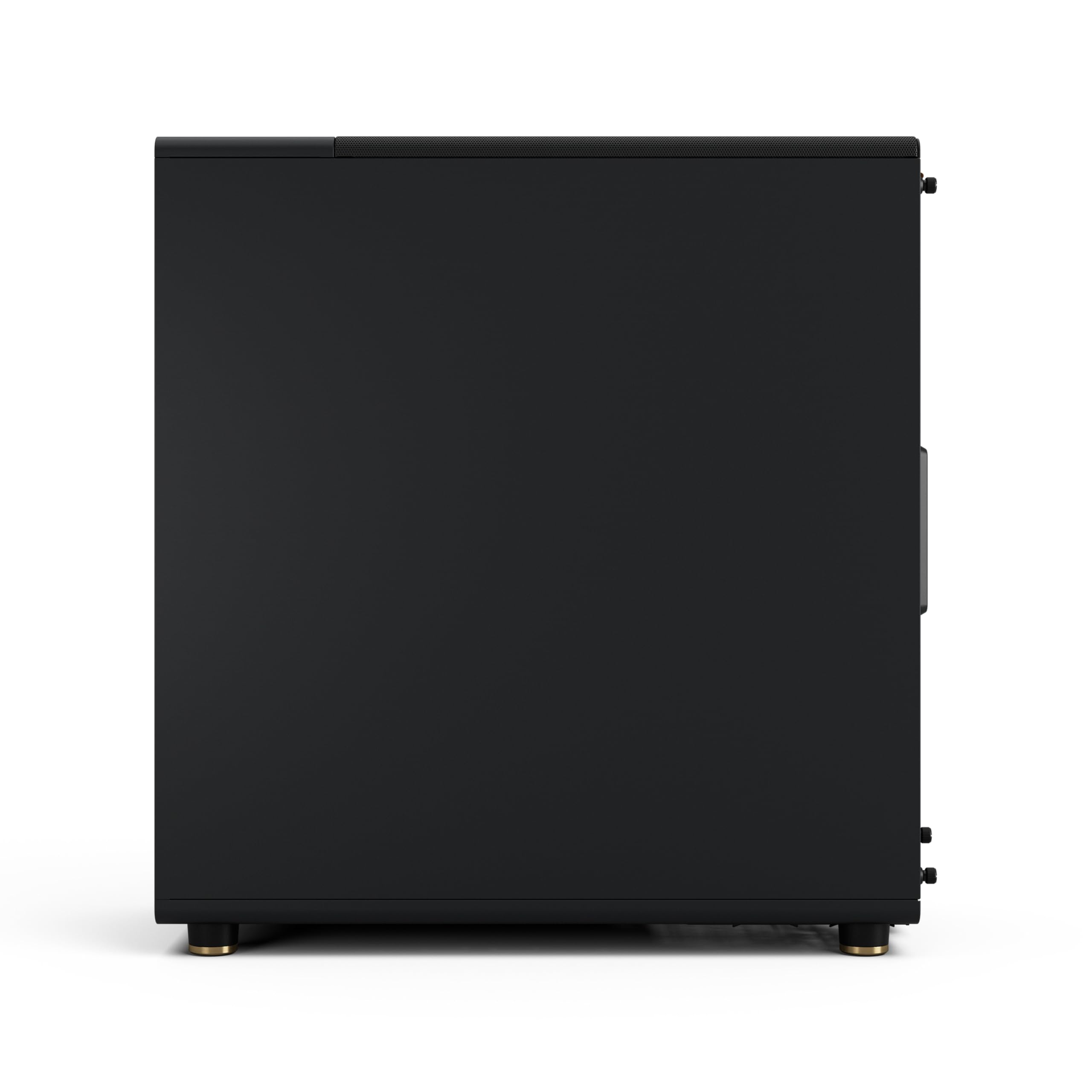 Fractal Design North Charcoal Black - Wood Walnut front - Mesh side panels - Two 140mm Aspect PWM fans included - Type C USB - ATX Airflow Mid Tower PC Gaming Case — view 6