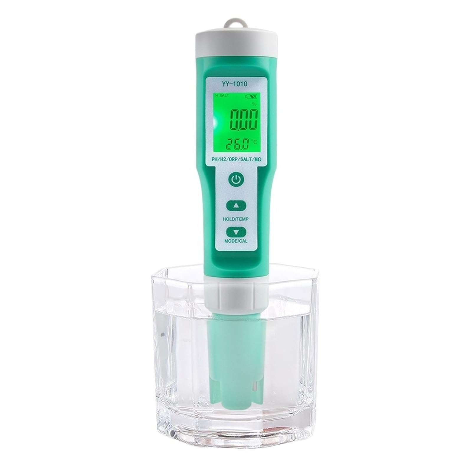 Digital pH Meter, PH Meter Tds Tester Digital ORP EC Salinity H2 S.G Spa Aquarium Water Test Tool Solution Fertilizer Resistivity Test Instruments