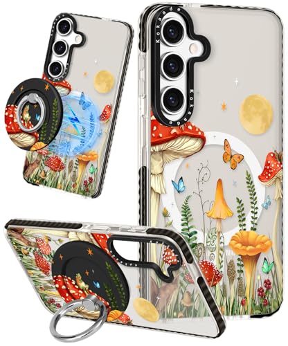 Coque Samsung S25 mignon motif pour support magnétique voiture