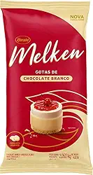 Chocolate Gotas Moeda Branco Melken 2,05Kg