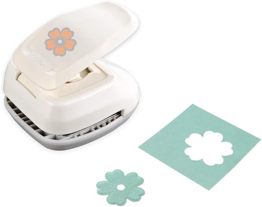 Bira Craft 1 inch Flower 6 Silhouette and Embossing Punch (Flower 6)