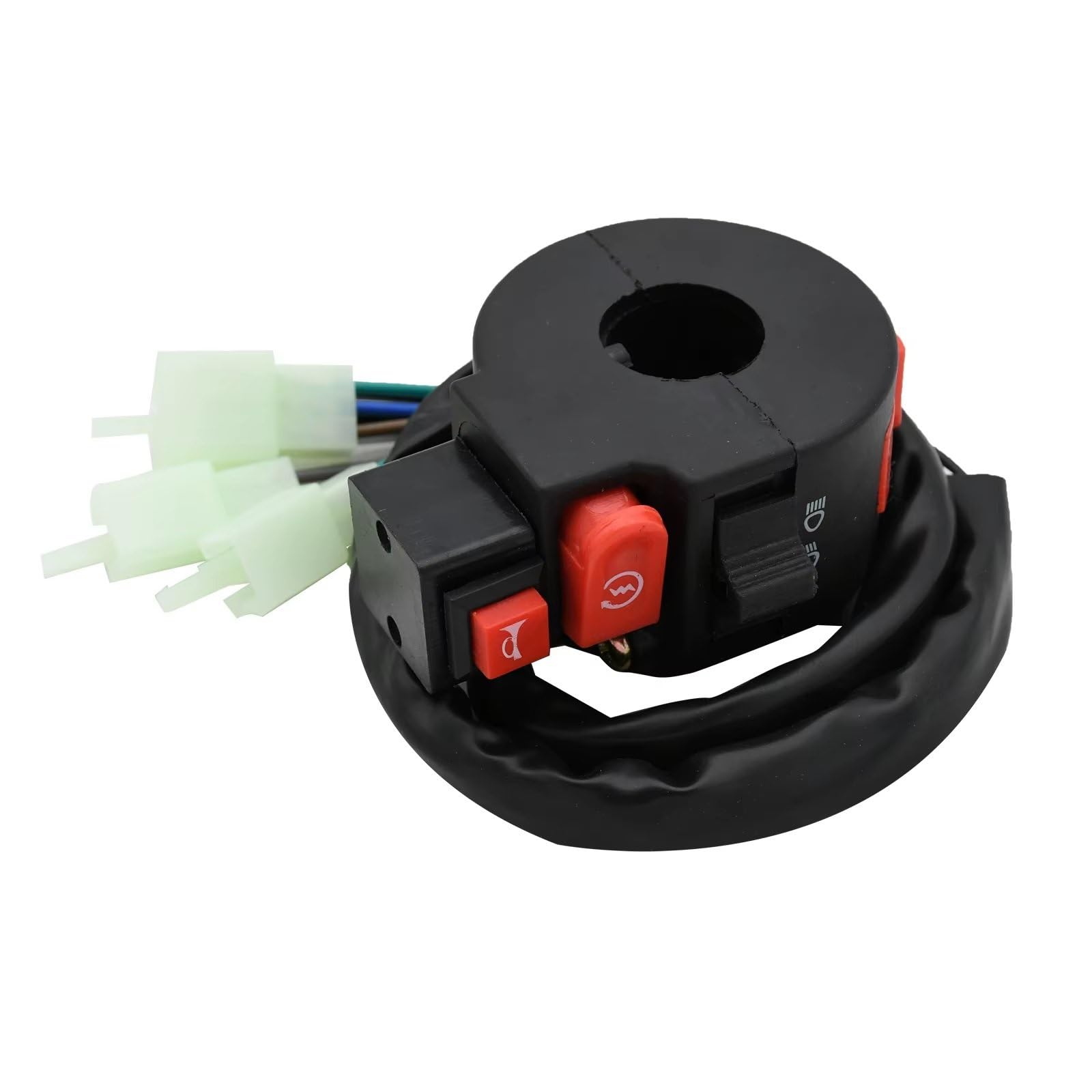 Interruttore Moto Da 22mm Controllo Manubrio Scooter ATV Universale Indicatori Direzione Indicatori Di Direzione Controllo Start Stop Interruttore Luce Manubrio Kill Interruttore