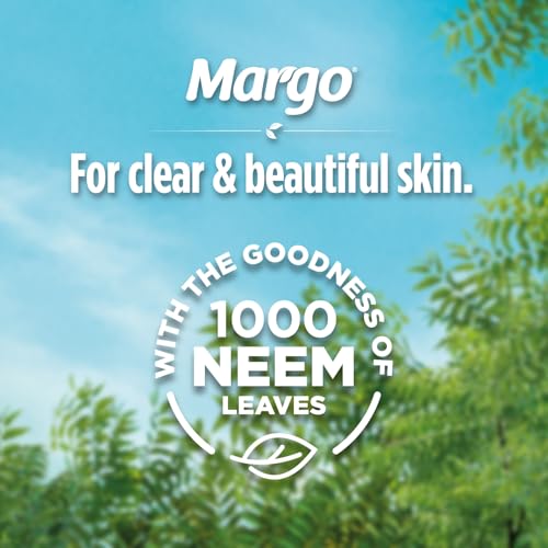 Image of Margo Original Neem Soap 75g X 4 | Powered With Goodness of 1000 Natural Neem Leaves | Soap for Clear and Beautiful Skin | Infused with Vitamin E for Moisturising