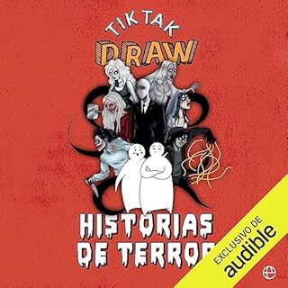 Historias de terror 1 Audiolibro Por TikTak Draw arte de portada