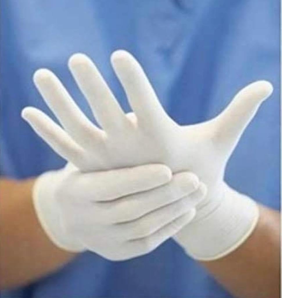 ot wear Latex Examination Gloves Disposable Polymer Coated Hand Gloves -100 Pieces Each Pack (Pack of 1)-image-33