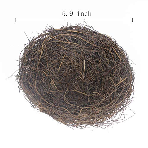 KeFit Co. Ltd Rattan Bird's Nest Easter Rattan Nest for Garden Yard Home
