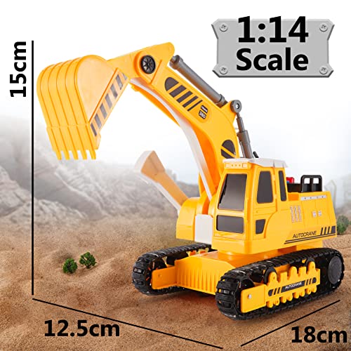 HERSITY Camion Escavatore Giocattolo Ruspa Grande