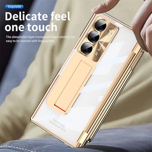 Coque Charnière Galaxy Z Fold 6 5 4 3 Protection Transparente Intégrale 360 - 5