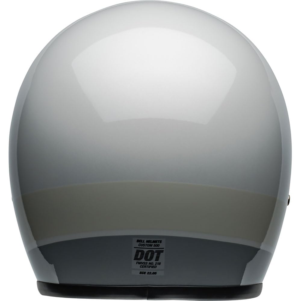 Amazon.fr : BELL HELMET CUSTOM 500 ECE6 APEX SILVER FLAKE XL