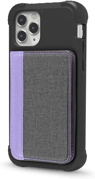 Gear Beast Cell Phone Wallet for Back of Phone, Stick On Wallet Credit Card ID Holder with RFID Protection Compatible with iPhone, Galaxy & Most Smartphones and Cases