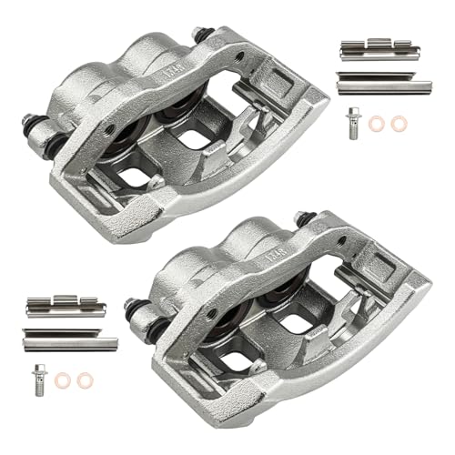 Image of PHILTOP Front Brake Caliper 18-B4832, 18-B4833 Compatible with 2002-2005 Dodge Ram 1500, 2005-2006 Dodge Durango