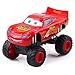 Bleyoum Tirare Indietro Veicoli Cars Pixar Cars 3 Saetta McQueen Mostro Tirare Indietro Lampeggiante Jackson Storm Diecast Model Car Giocattoli di Compleanno per Bambini